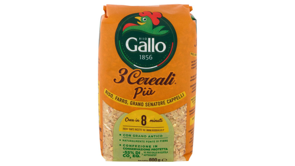 Riso Gallo 3 Cereali Più 800 g