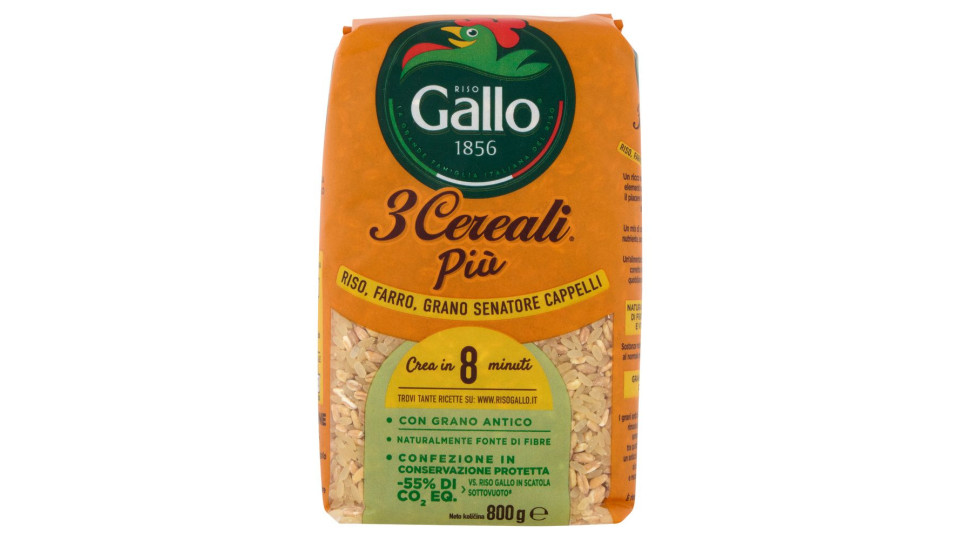 Riso Gallo 3 Cereali Più 800 g