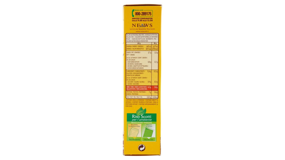 Riso Scotti Integrale 10' Più Gusto e Fibra* 1 kg