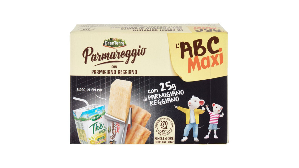 Parmareggio l'ABC Maxi con Parmigiano Reggiano