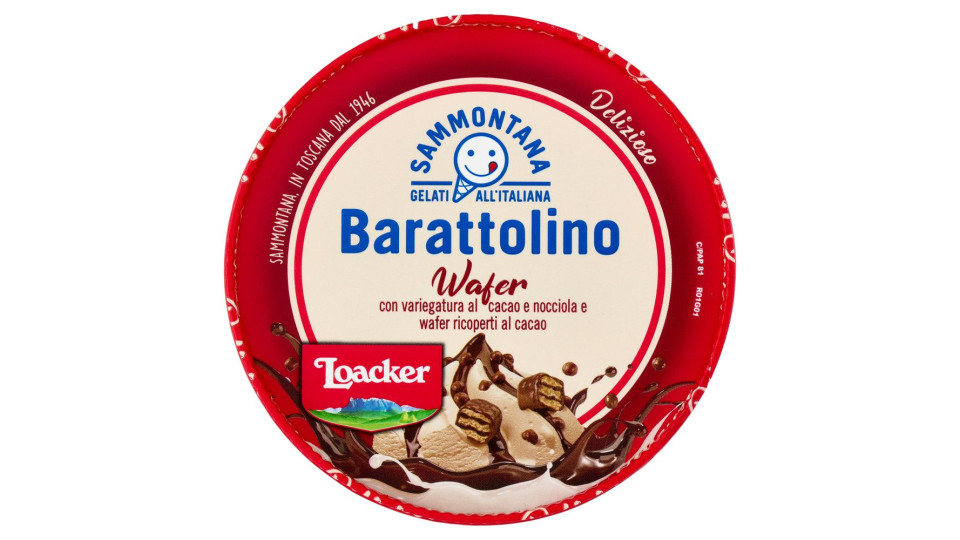 Sammontana Barattolino Delizioso Wafer 500 g