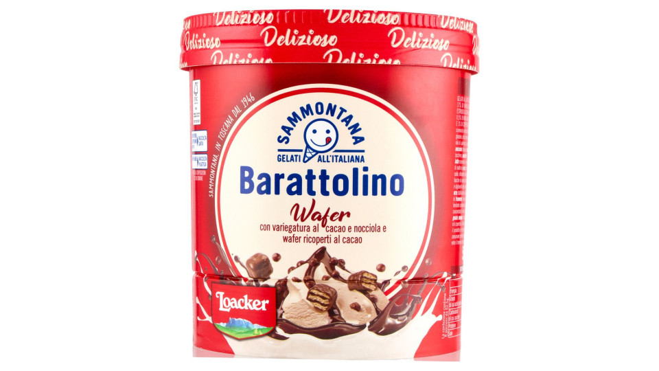 Sammontana Barattolino Delizioso Wafer 500 g