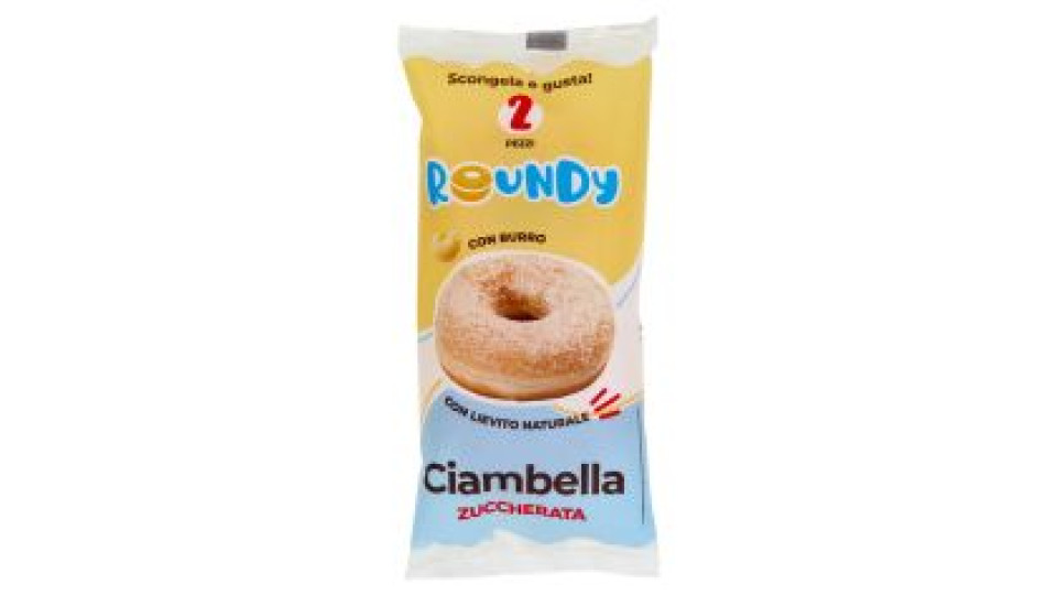 Roundy Ciambella Zuccherata 2 Pezzi 120 g