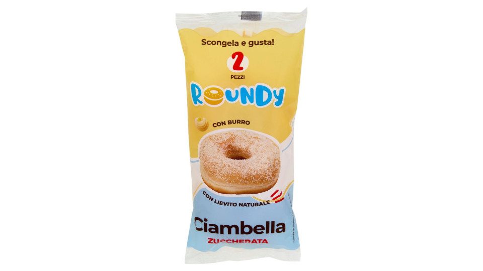 Roundy Ciambella Zuccherata 2 Pezzi 120 g