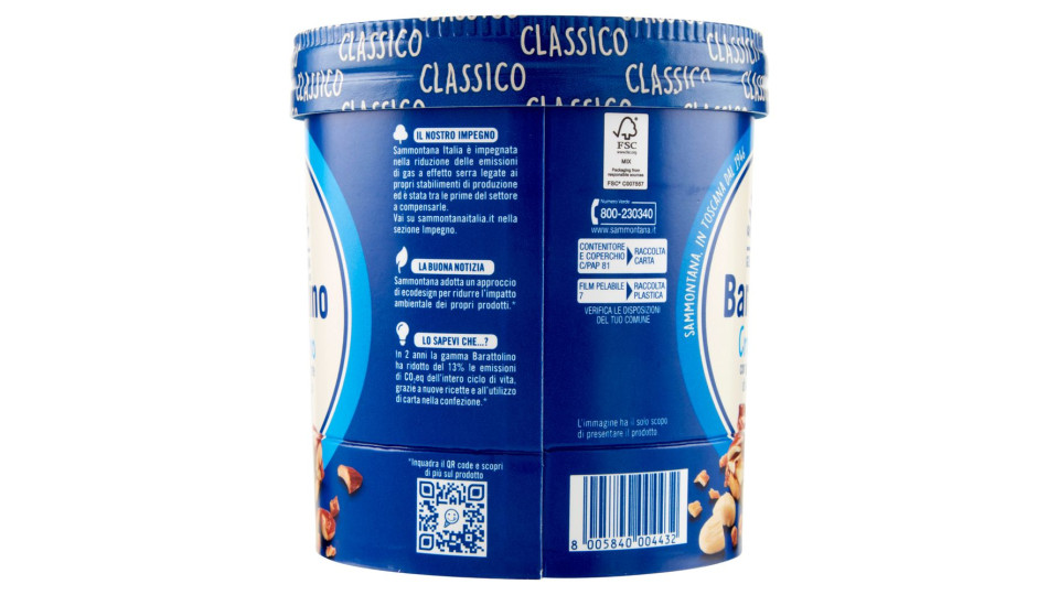 Sammontana Barattolino Classico Croccantino 500 g