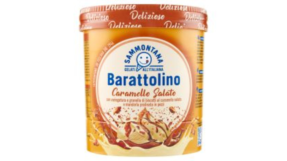 Sammontana Barattolino Delizioso Caramello Salato 500 g