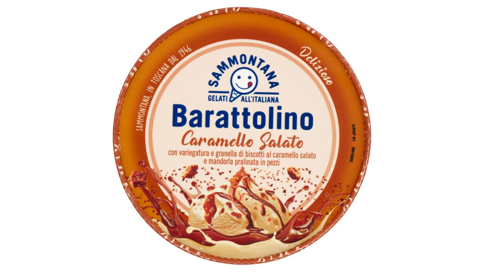 Sammontana Barattolino Delizioso Caramello Salato 500 g