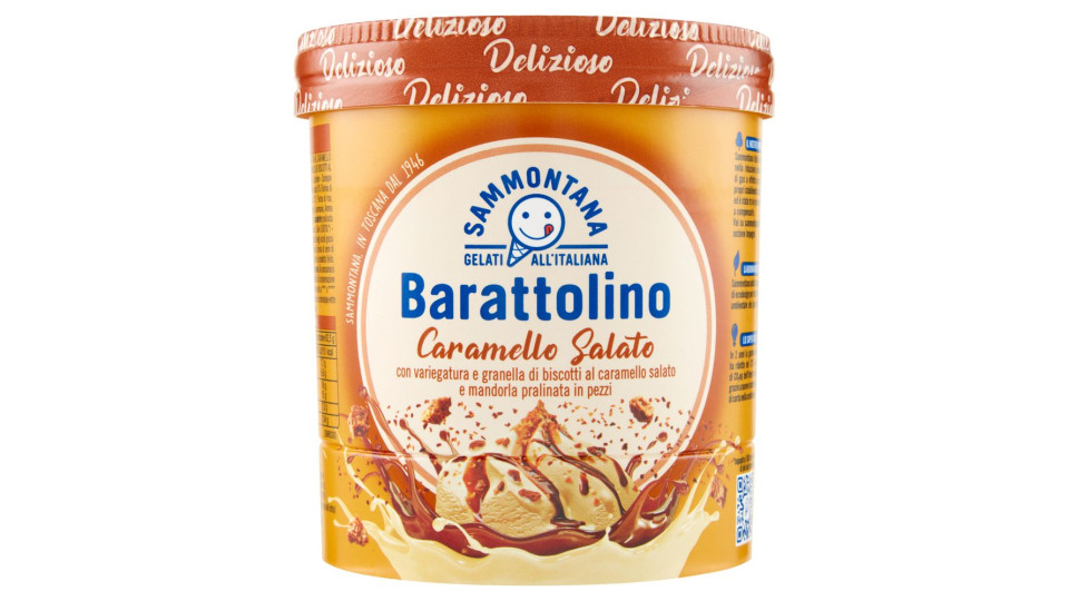 Sammontana Barattolino Delizioso Caramello Salato 500 g