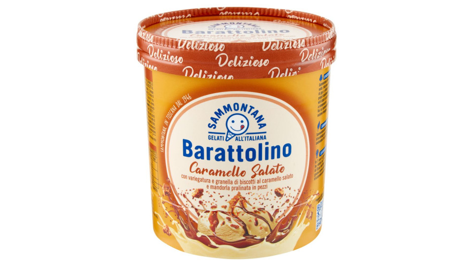 Sammontana Barattolino Delizioso Caramello Salato 500 g