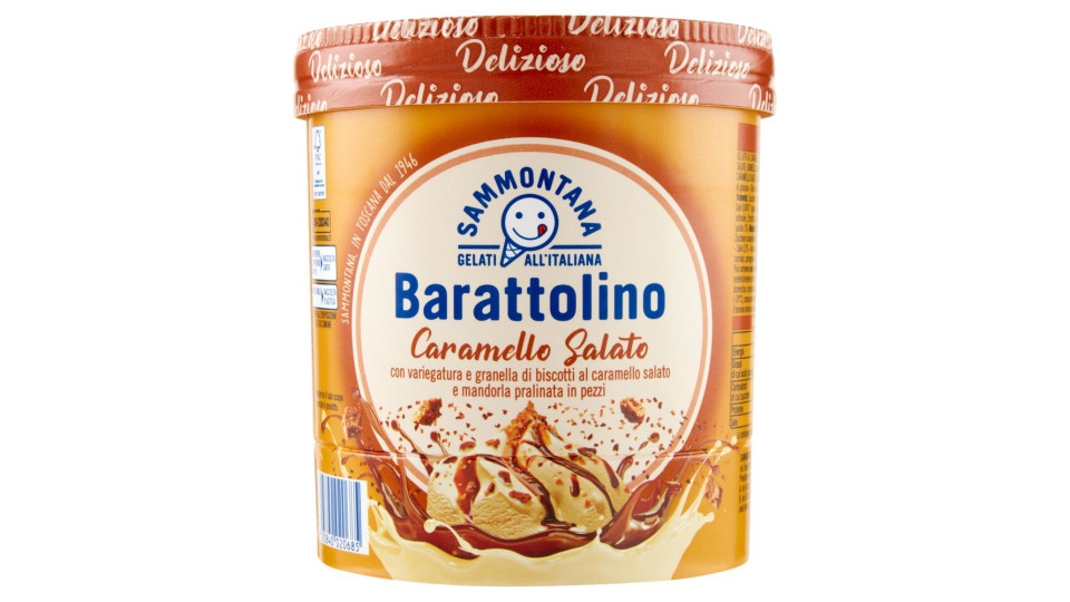 Sammontana Barattolino Delizioso Caramello Salato 500 g