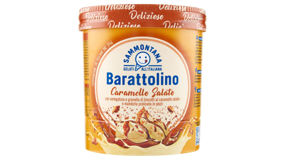 Sammontana Barattolino Delizioso Caramello Salato 500 g