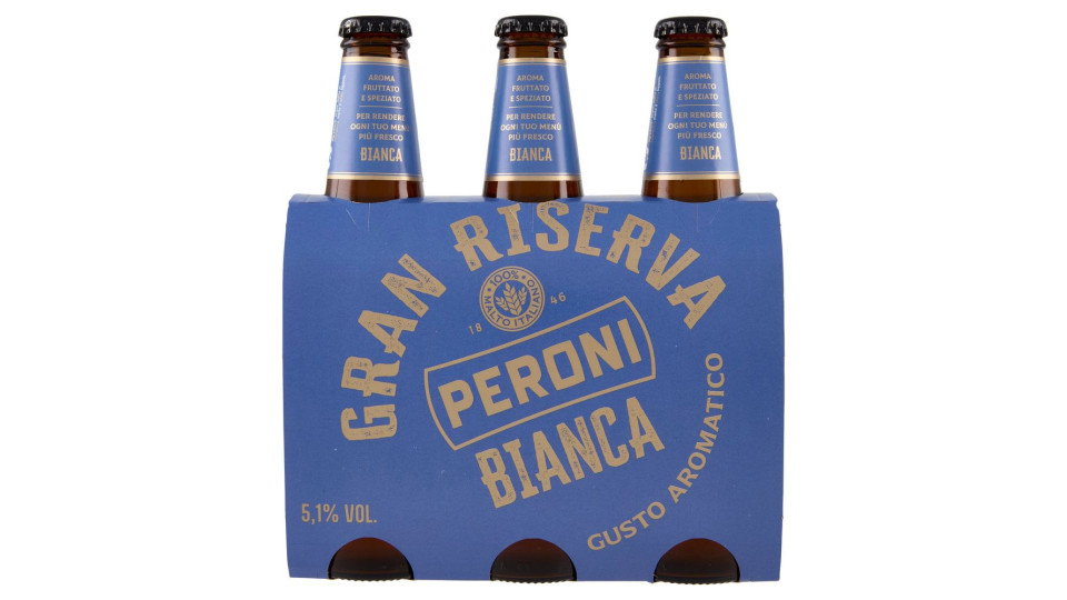 Peroni Gran Riserva Bianca Birra 3 x 33 cl