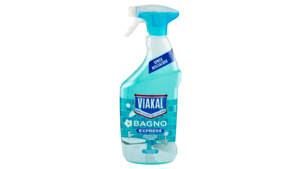 Viakal Bagno Express Fiore Bianco di Primavera 720 ml