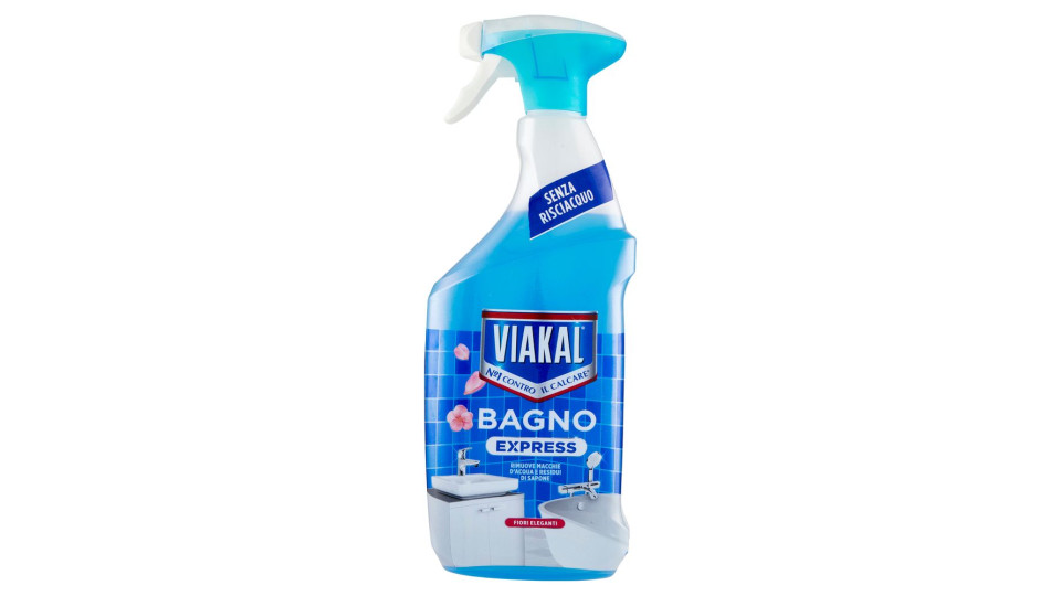 Viakal Bagno Express Fiori Eleganti 720 ml