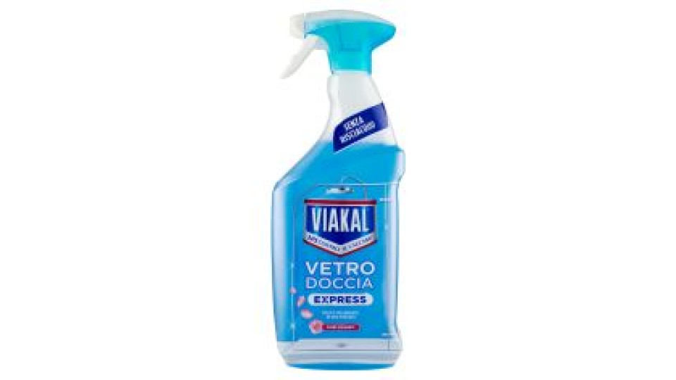 Viakal Vetro Doccia Express Fiori Eleganti 720 ml