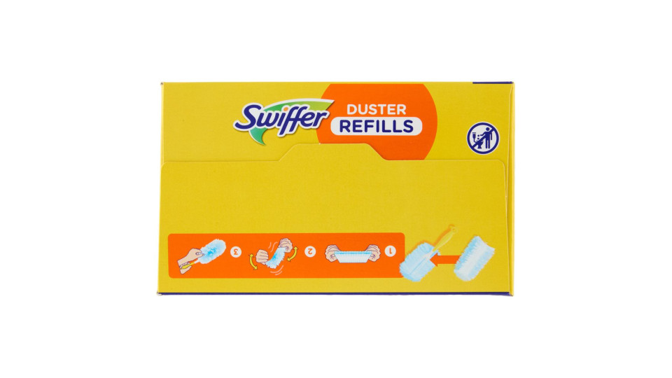 Swiffer Duster Cattura Polvere Clean & Fresh - Ricarica 9 Piumini per spolverare