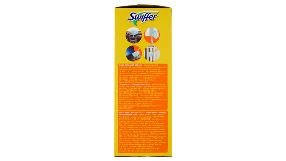Swiffer Duster Cattura Polvere Clean & Fresh - Ricarica 9 Piumini per spolverare