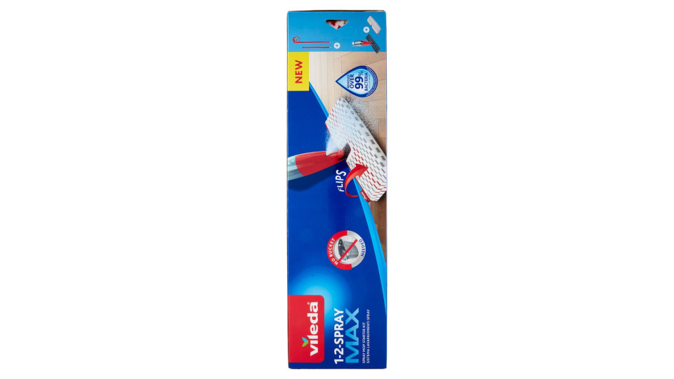 Vileda 1-2-Spray Max Sistema Lavapavimenti Spray