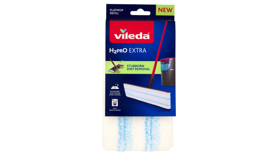 Vileda H2Pro Flat Mop Ricambio 1 pz