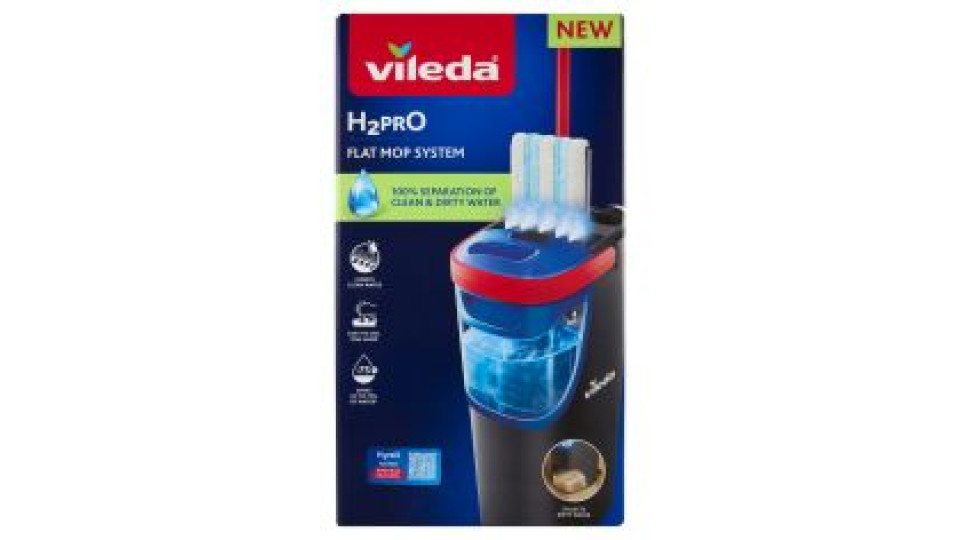 Vileda H2Pro Flat Mop Sistema 1 pz