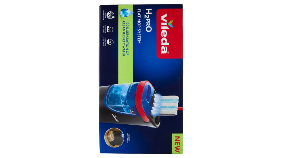 Vileda H2Pro Flat Mop Sistema 1 pz