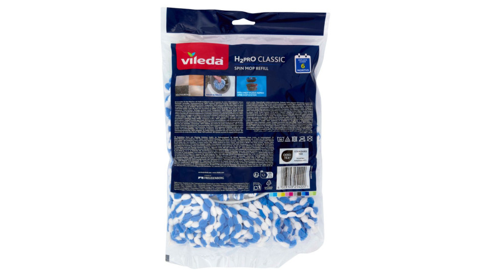 Vileda H2Pro Spin Mop Ricambio 1 pz