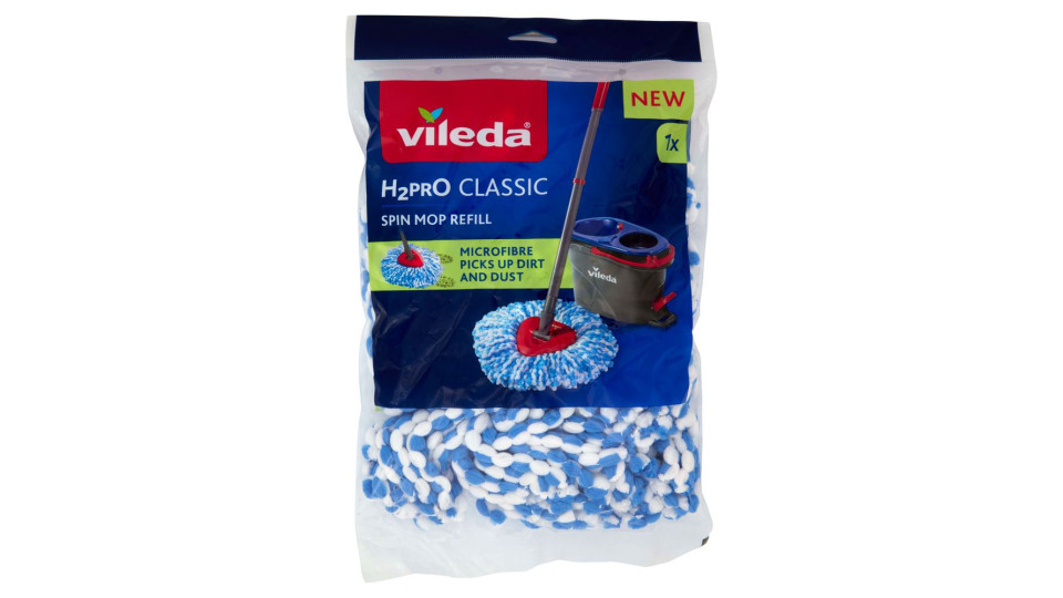 Vileda H2Pro Spin Mop Ricambio 1 pz