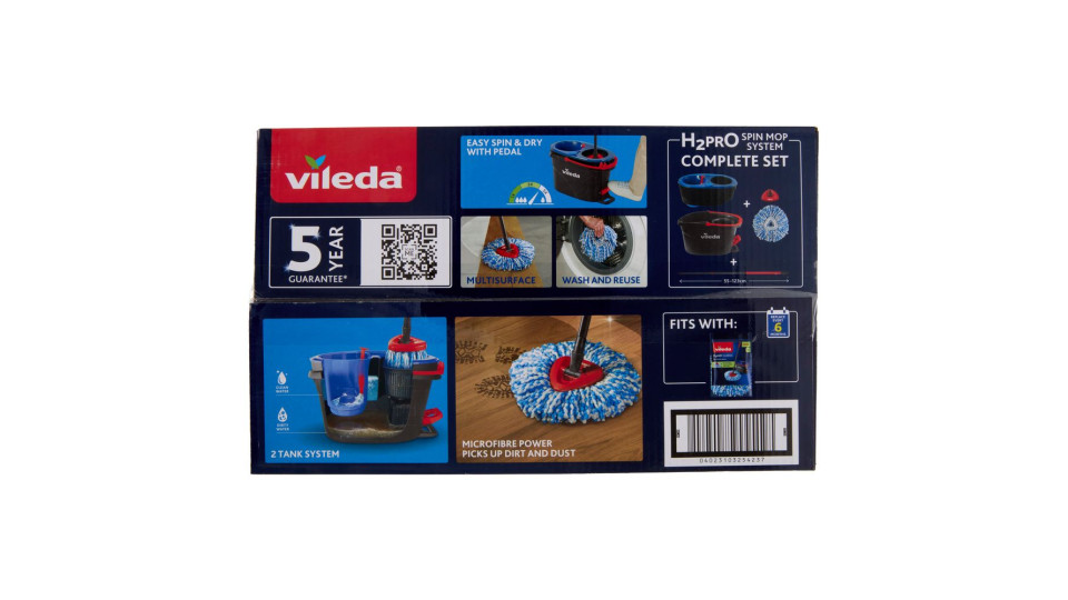 Vileda H2Pro Spin Mop Sistema