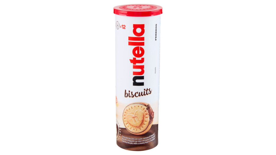 nutella biscuits 12 pezzi 166 g