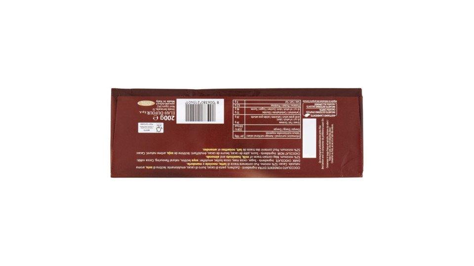 Novi Fondente 52% Cacao Cioccolato Fondente Extra 200 g