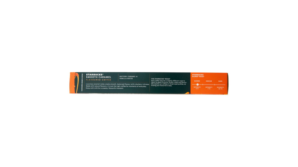 STARBUCKS Smooth Caramel Flavoured by Nespresso Caffè al Caramello 10 capsule 51 g