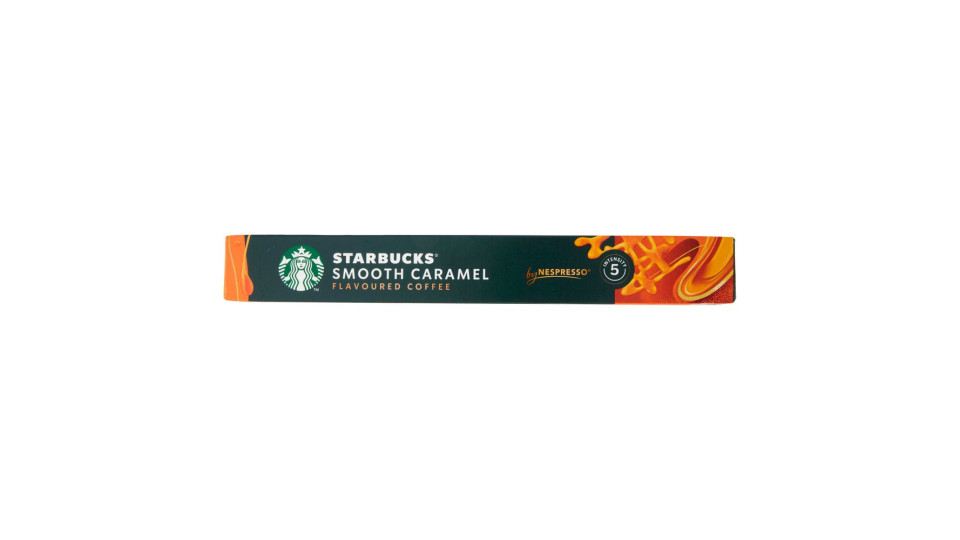 STARBUCKS Smooth Caramel Flavoured by Nespresso Caffè al Caramello 10 capsule 51 g