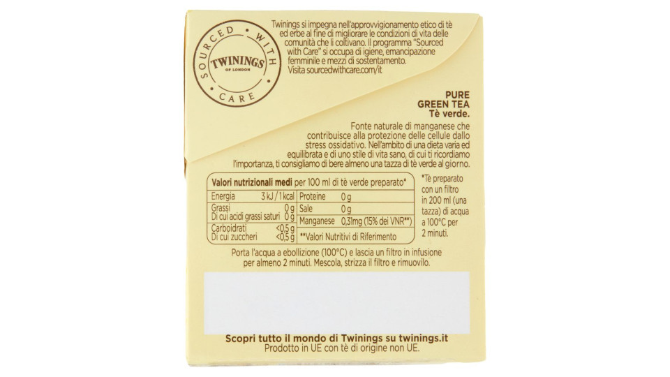 Twinings Earl Grey Tè Nero al sapore di Bergamotto 25 filtri + 1 omaggio The 52 g