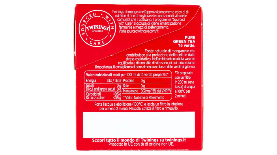 Twinings English Breakfast Tea Tè Nero 25 filtri +1 omaggio The 52 g