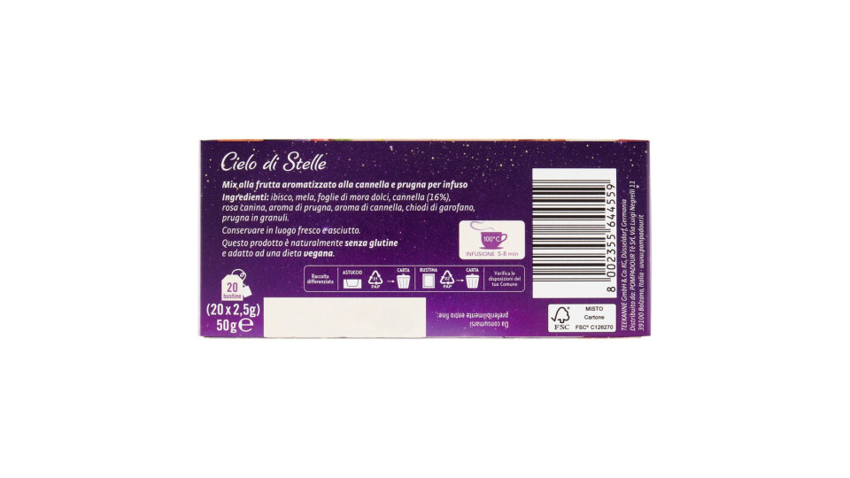 Pompadour Cielo di Stelle bustine 20 x 2,5 g