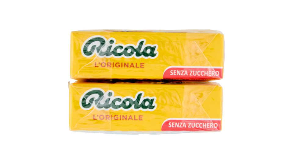 Ricola l'Originale Senza Zucchero 2 x 50 g
