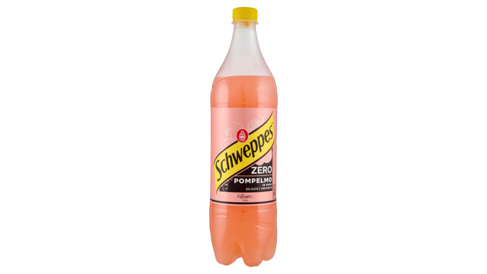 Schweppes Pompelmo in Rosa Zero PET 1 L