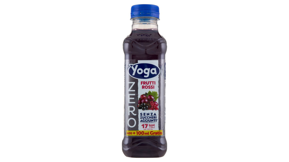 Yoga Zero Multi Frutti Rossi Senza Zuccheri Aggiunti* 500 ml