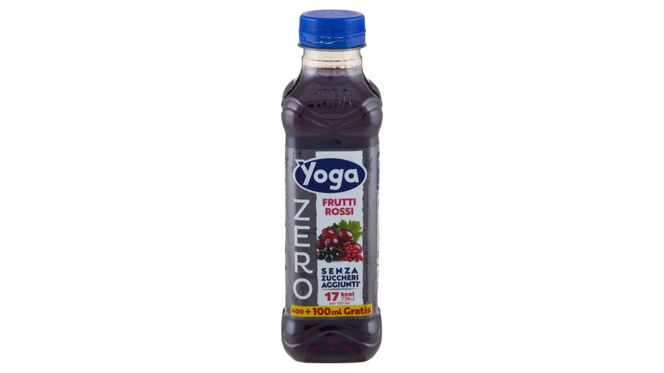 Yoga Zero Multi Frutti Rossi Senza Zuccheri Aggiunti* 500 ml