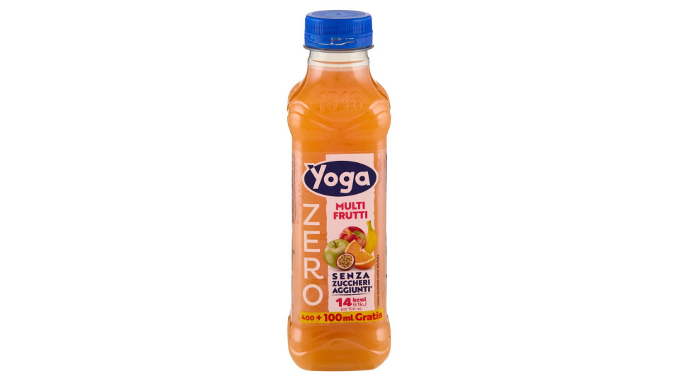 Yoga Zero Multi Frutti Senza Zuccheri Aggiunti* 500 ml
