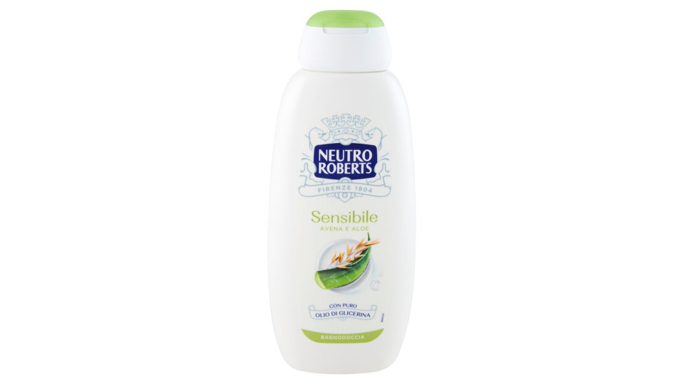 Neutro Roberts Sensibile Avena e Aloe Bagnodoccia 600 ml