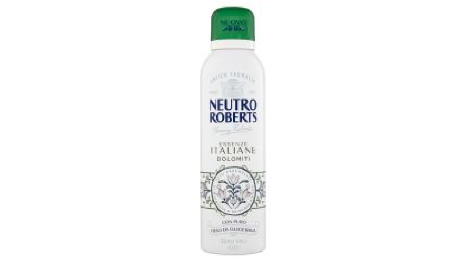 Neutro Roberts Essenze Italiane Dolomiti Olio Essenziale di Magnolia e Muschio Bianco 200 ml