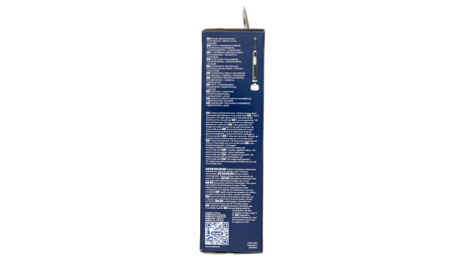 Oral-B Spazzolino Elettrico Denti Ricaricabile Pro Series 1 Black