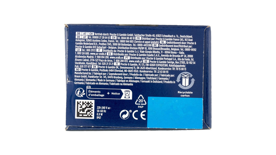 Oral-B Spazzolino Elettrico Denti Ricaricabile Pro Series 1 Black