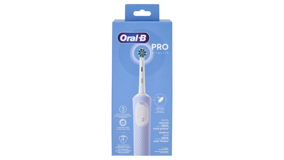 Oral-B Spazzolino Elettrico Denti Ricaricabile Pro Vitality Lilla