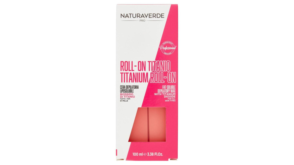 Naturaverde Pro Cera Titanio Cera Depilatoria Liposolubile 400 ml