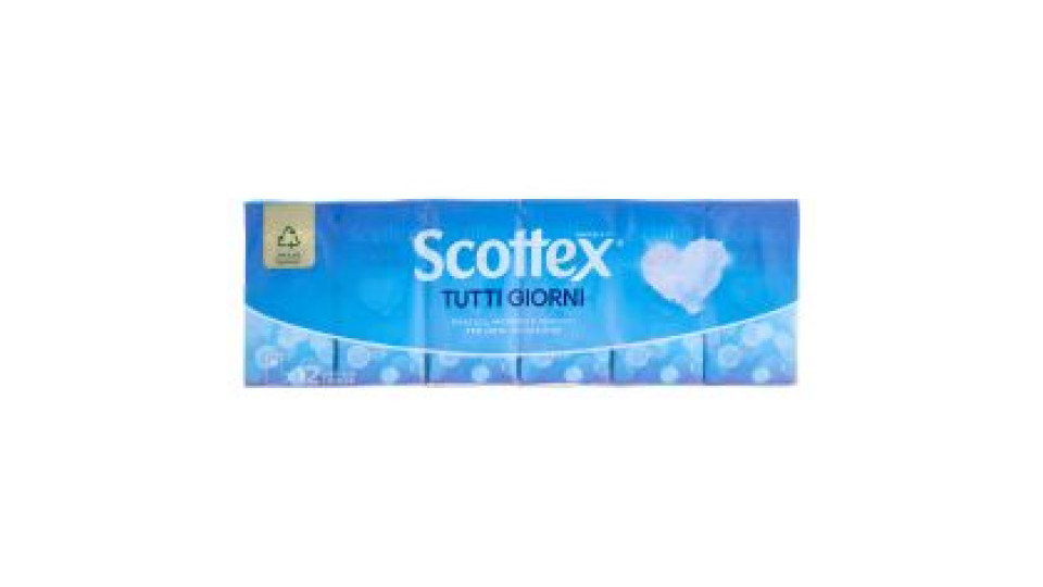 Scottex Tutti Giorni Fazzoletti 12 pz