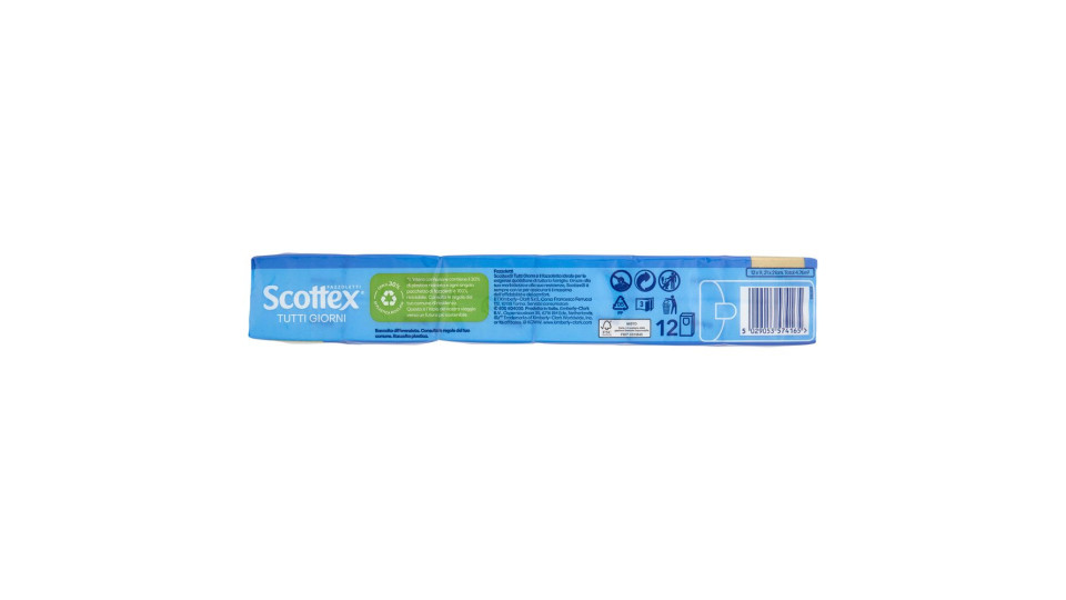 Scottex Tutti Giorni Fazzoletti 12 pz