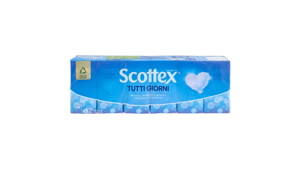 Scottex Tutti Giorni Fazzoletti 12 pz