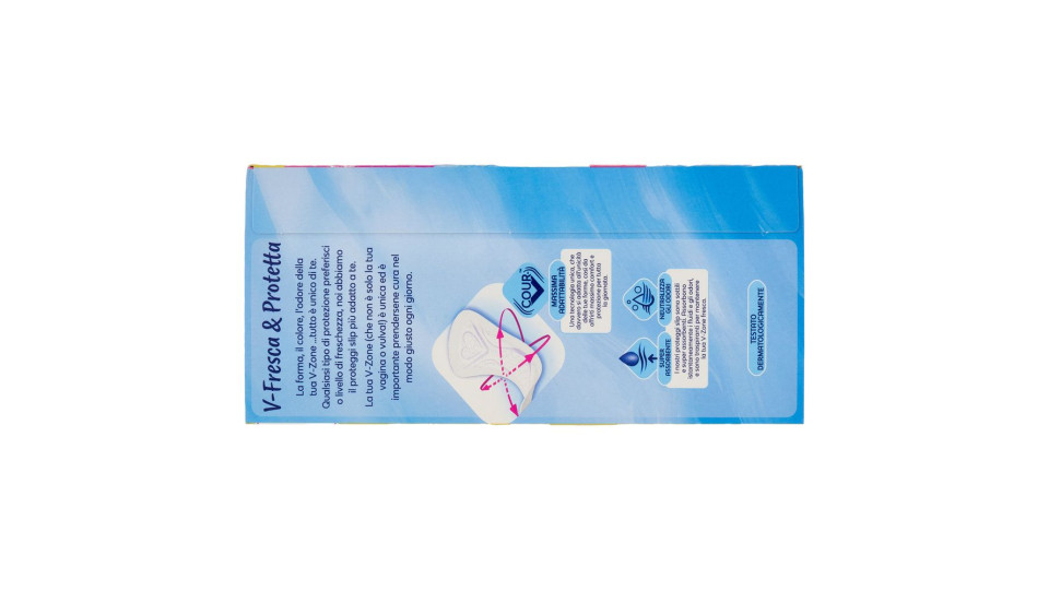 Nuvenia dailies V-Protection & Freshness Regular Proteggi Slip in Bustina 22 pz